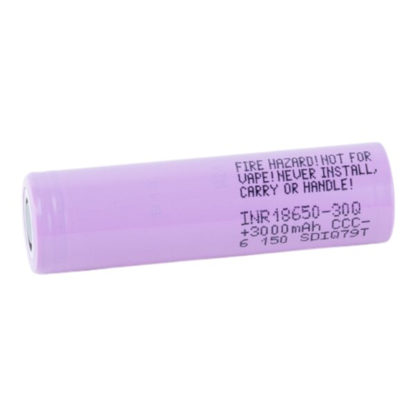 Samsung 30Q 18650 battery