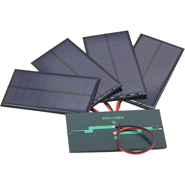 FellDen micro solar panel with wire